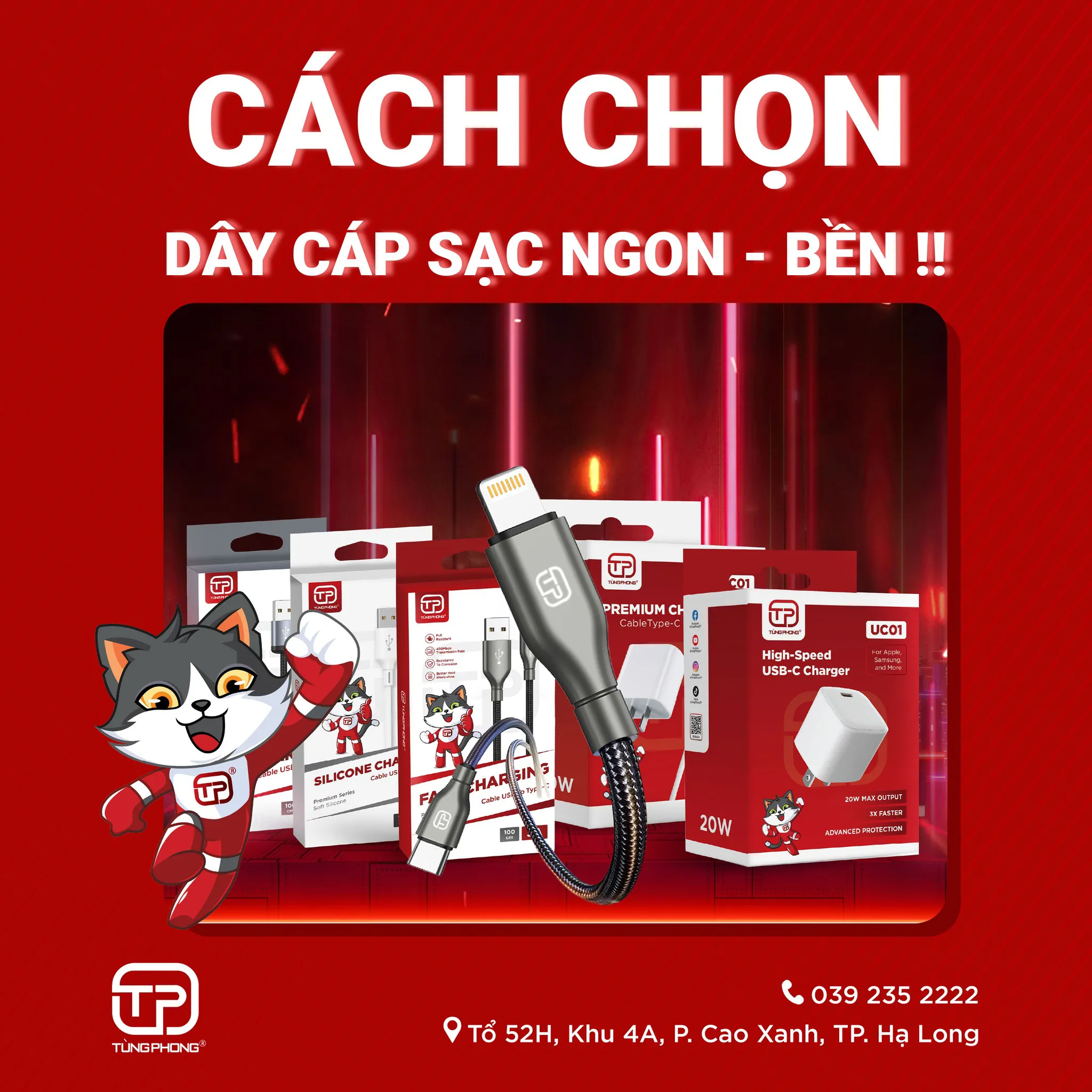 Lựa Chọn Dây Cáp Sạc NGON - BỀN