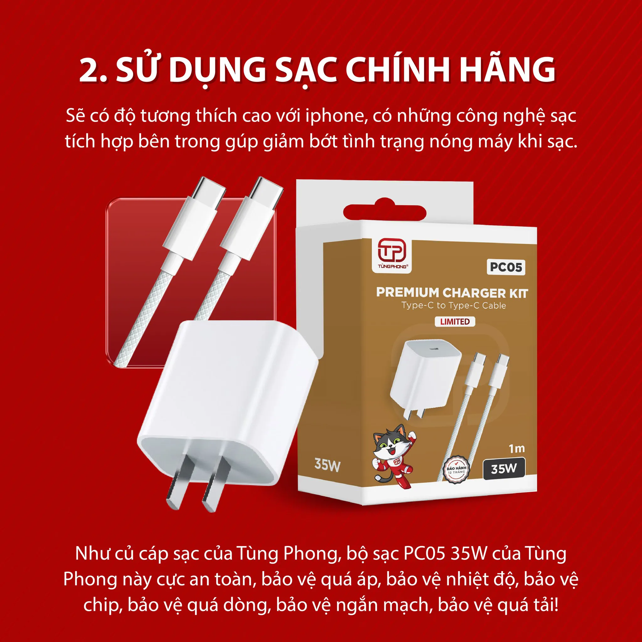 iPhone bị nóng máy khi sạc pin
