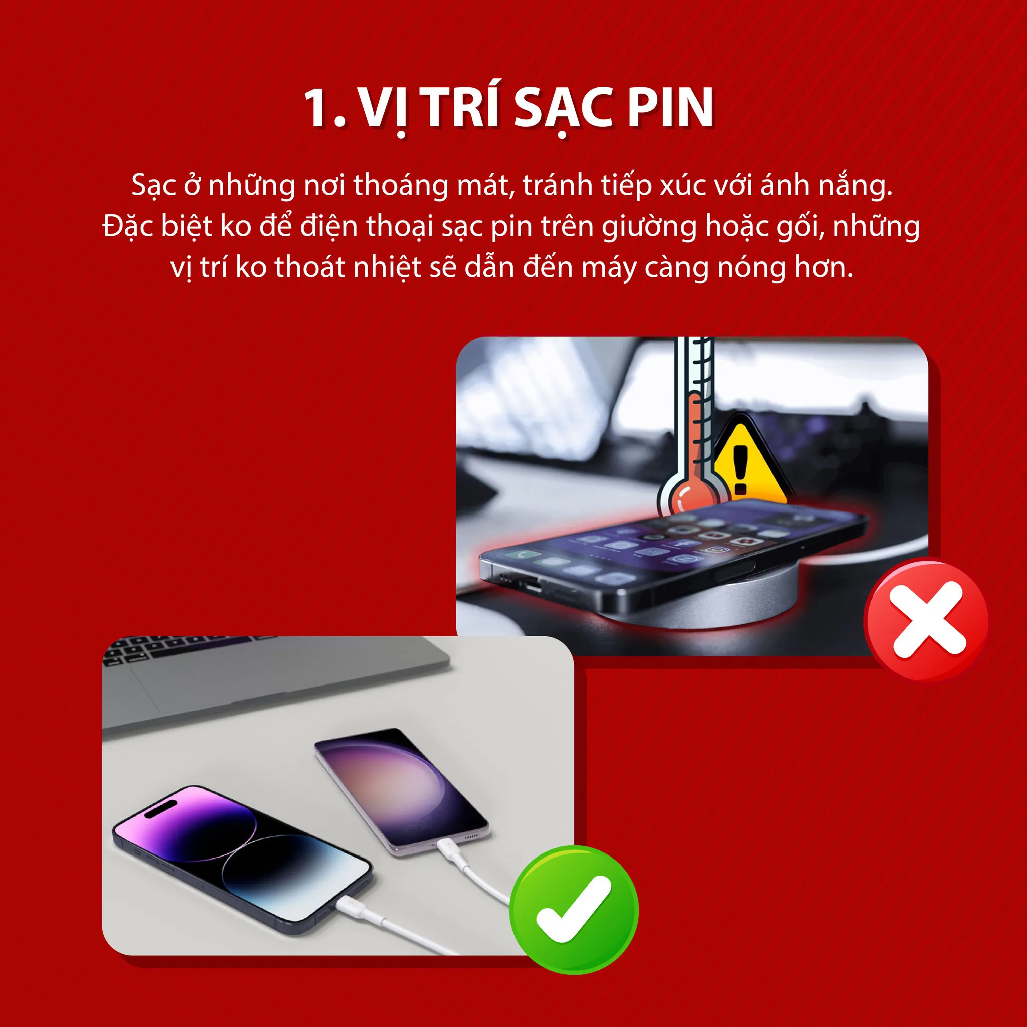 iPhone bị nóng máy khi sạc. Đây là 06 cách khắc phục ngay!