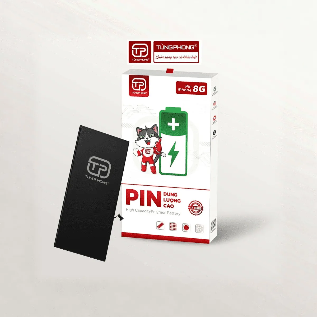 Pin Iphone TP 8G Dung Lượng Cao