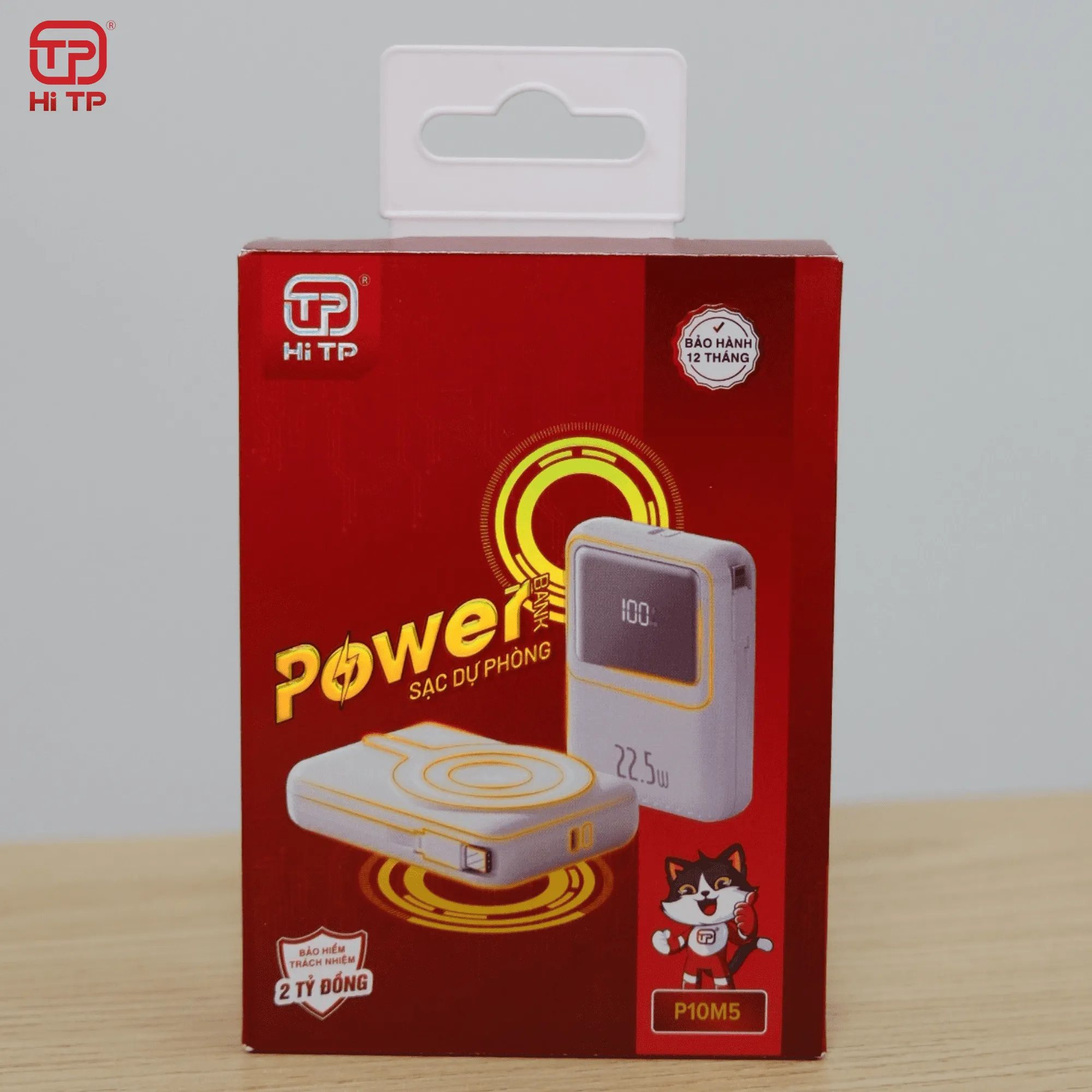 Sạc Dự Phòng P10M5 - Sạc Nhanh PD 20W, 10.000mAh HitP