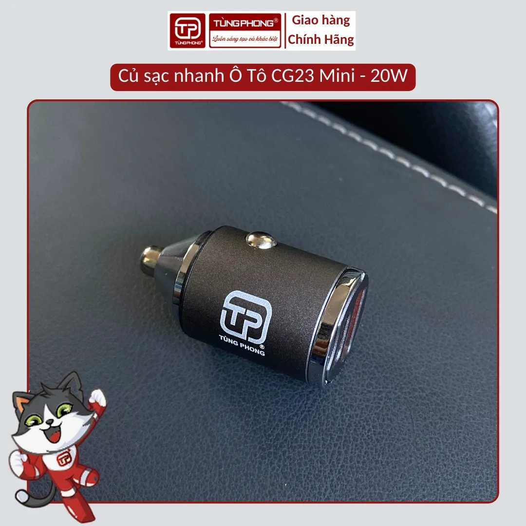 Củ sạc ô Tô CG23 Mini