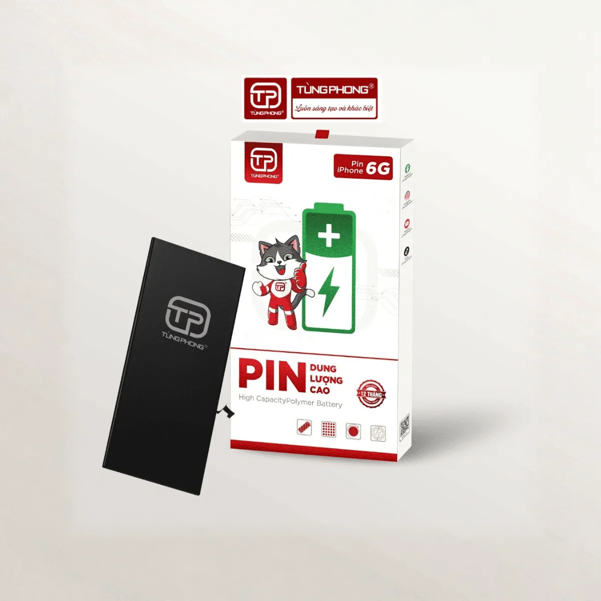 Pin Iphone TP 6G Dung Lượng Cao
