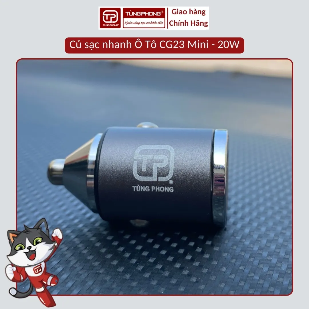Củ sạc ô Tô CG23 Mini