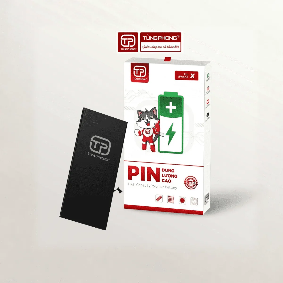 Pin Ịphone TP X Dung Lượng Cao